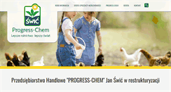Desktop Screenshot of progress-chem.pl